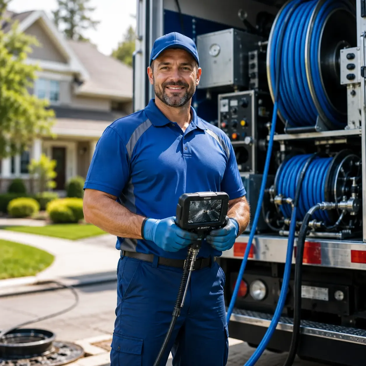 Local outdoor drain cleaning specialists in Laona, WI